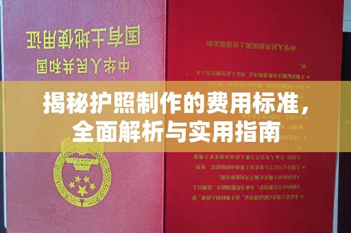 户县揭秘护照制作的费用标准，全面解析与实用指南